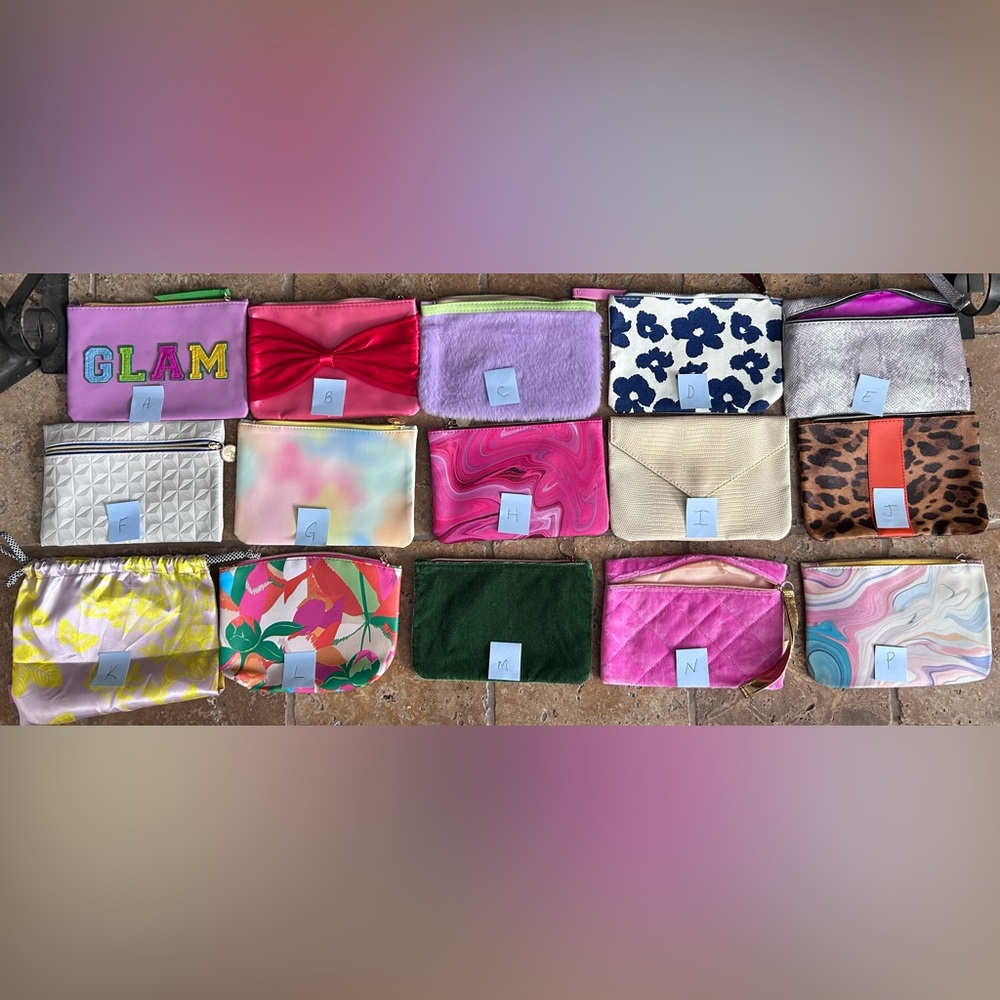 Colorful make up Bag Collection, select one